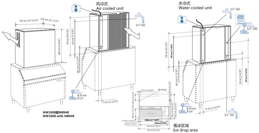 斯科茨曼NW1008-AS制冰機|Scotsman NW1008 AS方型制冰機 斯科茨曼NW1008-AS制冰機|Scotsman NW1008 AS方型制冰機