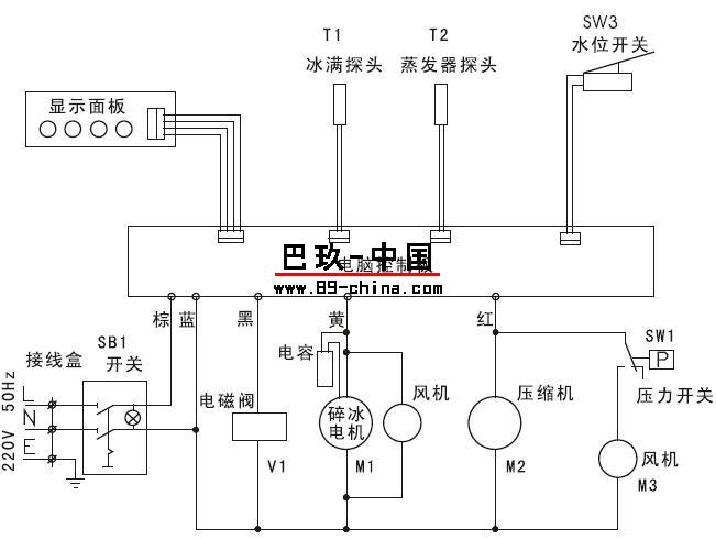 制冰機(jī)原理圖