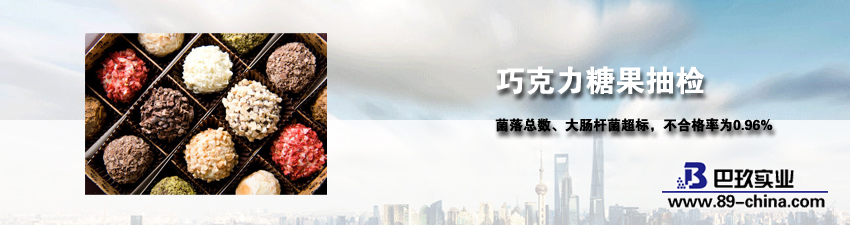 巧克力抽檢結(jié)果